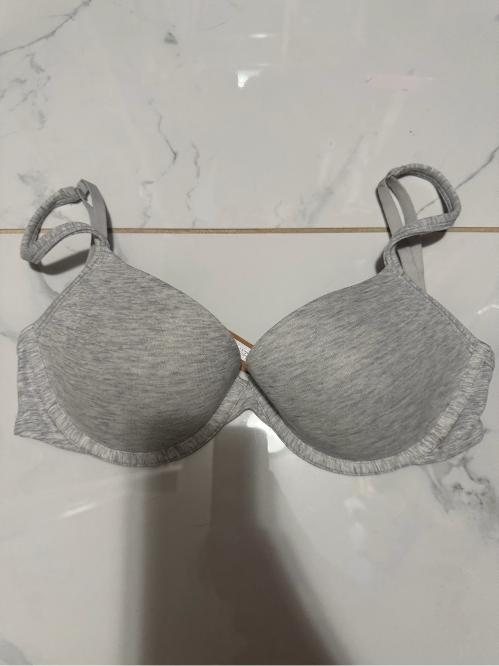 SKIMS everyday cotton lightly lined t shirt Demi bra